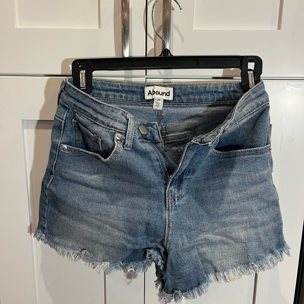 Abound size 24 jeans shorts